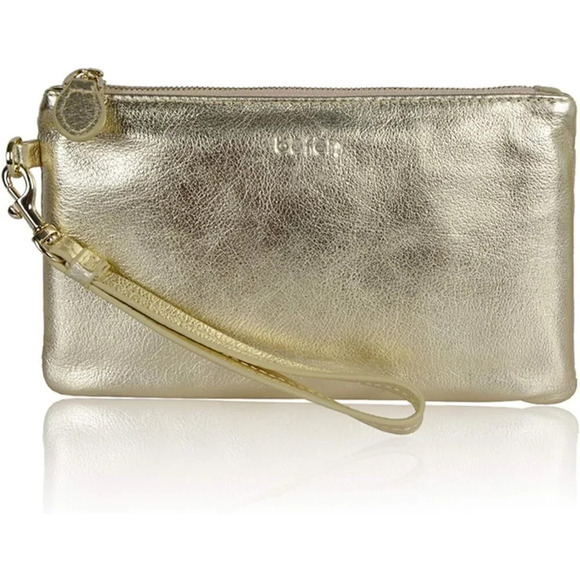 ❤️ Women's Leather Wristlet Clutch Wallet, Smartphone Wristlet Signature  Wallet - Picture 1 of 5